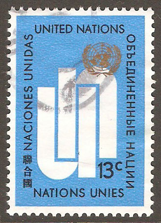 United Nations New York Scott 196 Used
